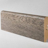 HANNAHHOLZ MDF 80 HANNAHHOLZ ПЛИНТУС MDF 81402-23 ДУБ СУХОЙ СЕРЫЙ