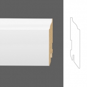 CLASSEN PURE REX MDF CLASSEN ПЛИНТУС MDF 2901687 БЕЛЫЙ