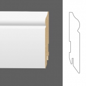 CLASSEN PURE PAX MDF CLASSEN ПЛИНТУС MDF 2111687 БЕЛЫЙ