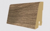 EGGER MDF 60 EGGER ПЛИНТУС MDF 252 ТЁМНО- КОРИЧНЕВЫЙ