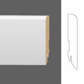 CLASSEN PURE FURIE MDF CLASSEN ПЛИНТУС MDF 222392 БЕЛЫЙ