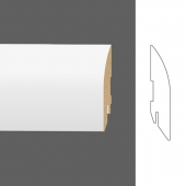 CLASSEN PURE SOL MDF CLASSEN ПЛИНТУС MDF 222390 БЕЛЫЙ