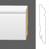CLASSEN PURE PAX MDF CLASSEN ПЛИНТУС MDF 222396 БЕЛЫЙ